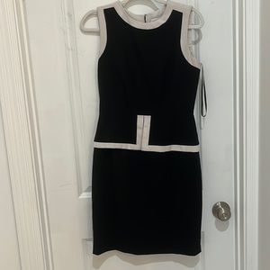 Black and White Calvin Klein Dress